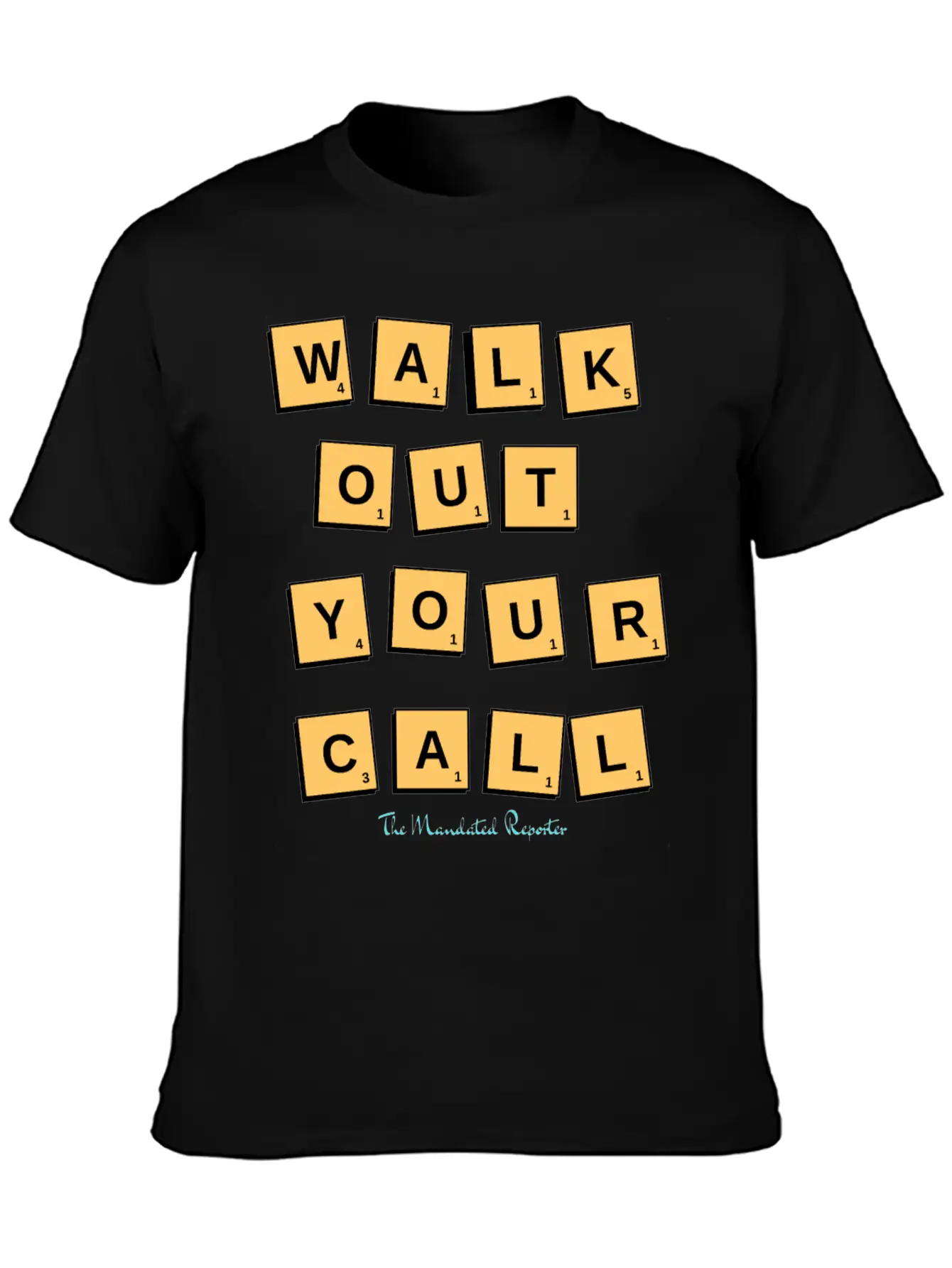 Walk Out Your Call Essential Cotton Tee For Daily Outfits ¨C Unisex Style