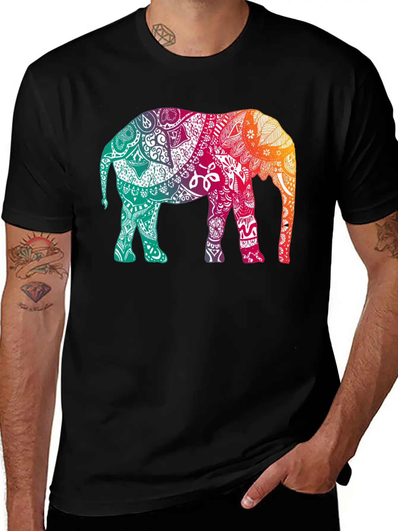 Warm Elephant Soft Cotton Short Sleeve Tee ¨C Unisex Wardrobe Staple
