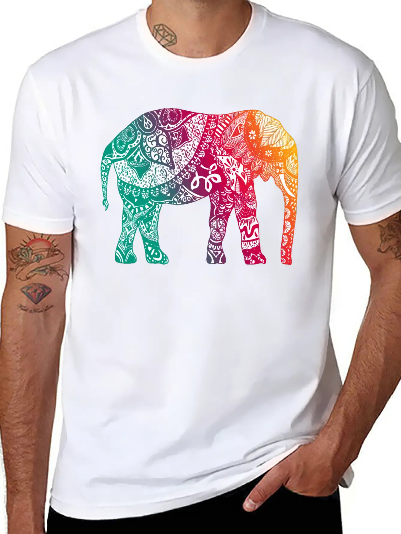 Warm Elephant Soft Cotton Short Sleeve Tee ¨C Unisex Wardrobe Staple