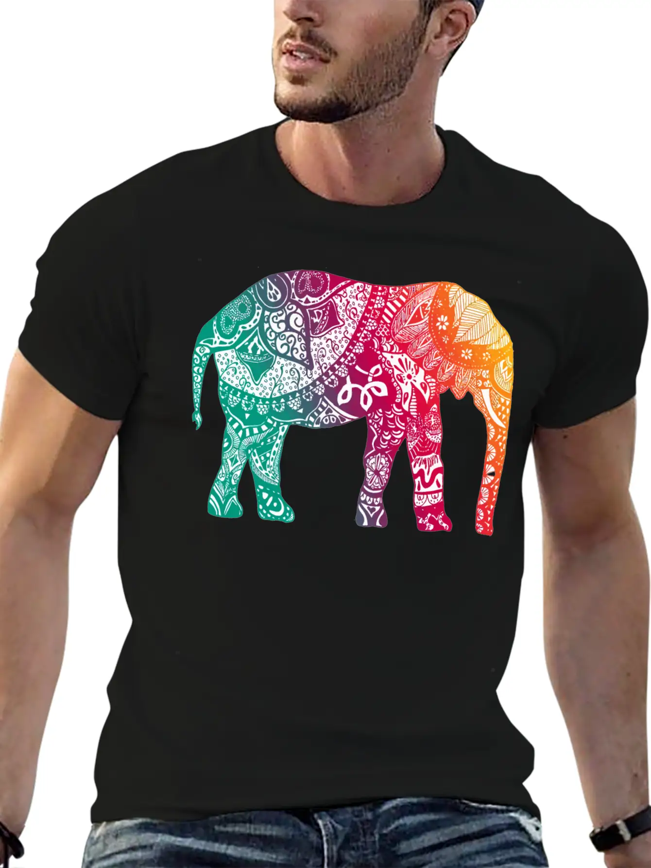 Warm Elephant Soft Cotton Short Sleeve Tee ¨C Unisex Wardrobe Staple