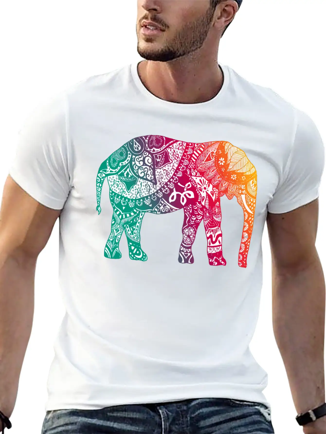 Warm Elephant Soft Cotton Short Sleeve Tee ¨C Unisex Wardrobe Staple