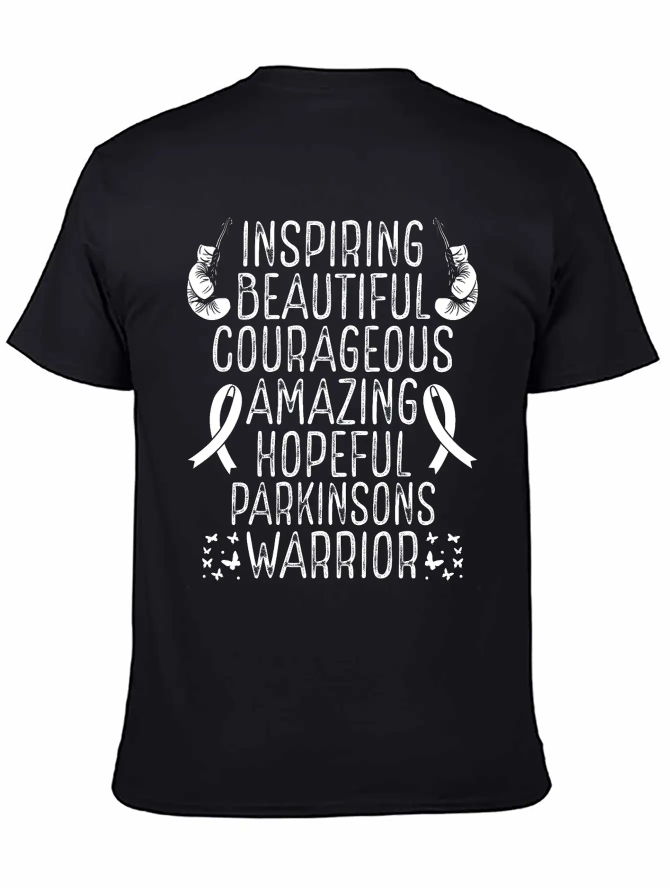 Warrior Disease Fighter Parkinsons Awareness Soft Cotton Short Sleeve Tee ¨C Unisex Wardrobe Staple