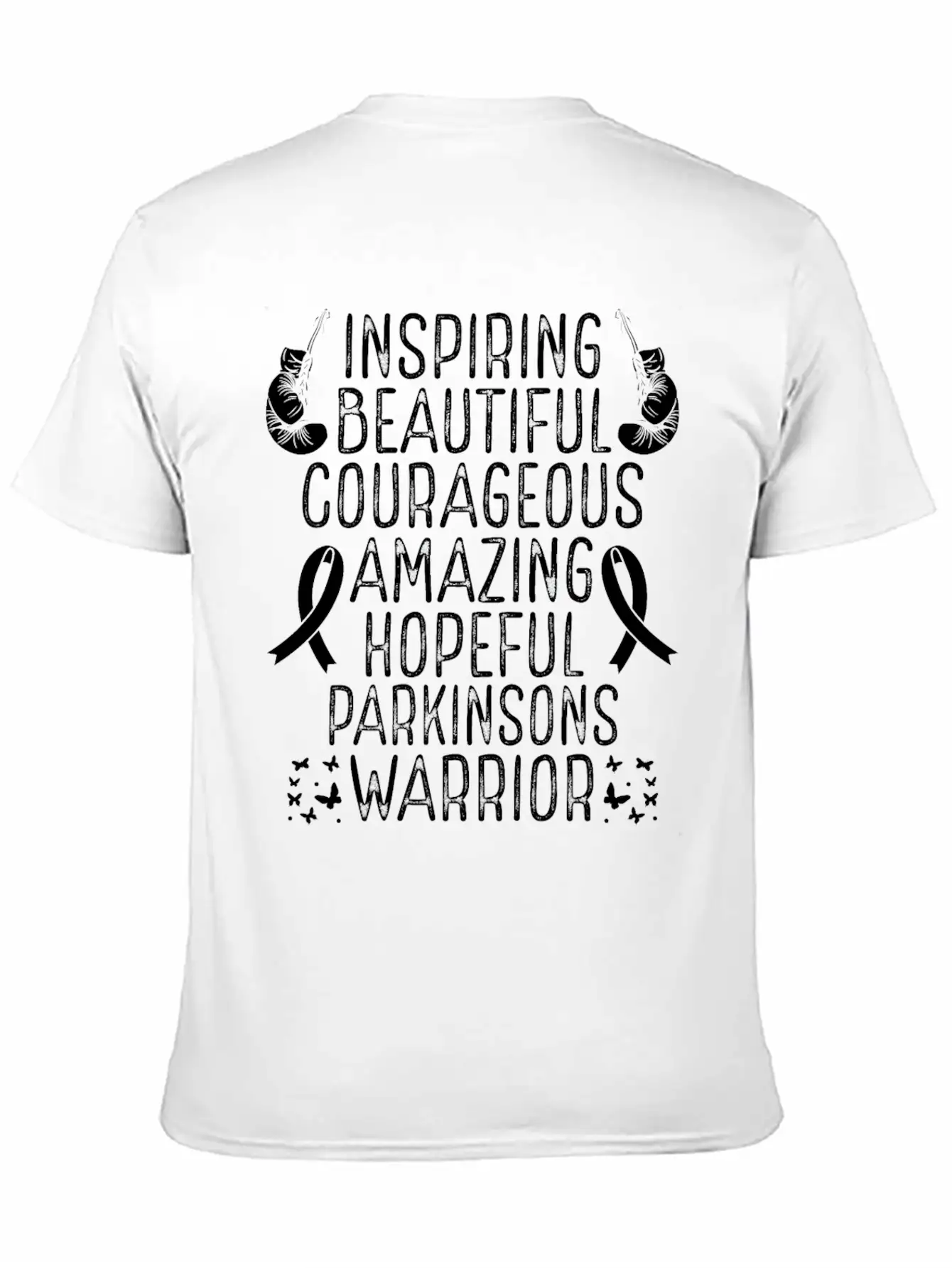 Warrior Disease Fighter Parkinsons Awareness Soft Cotton Short Sleeve Tee ¨C Unisex Wardrobe Staple