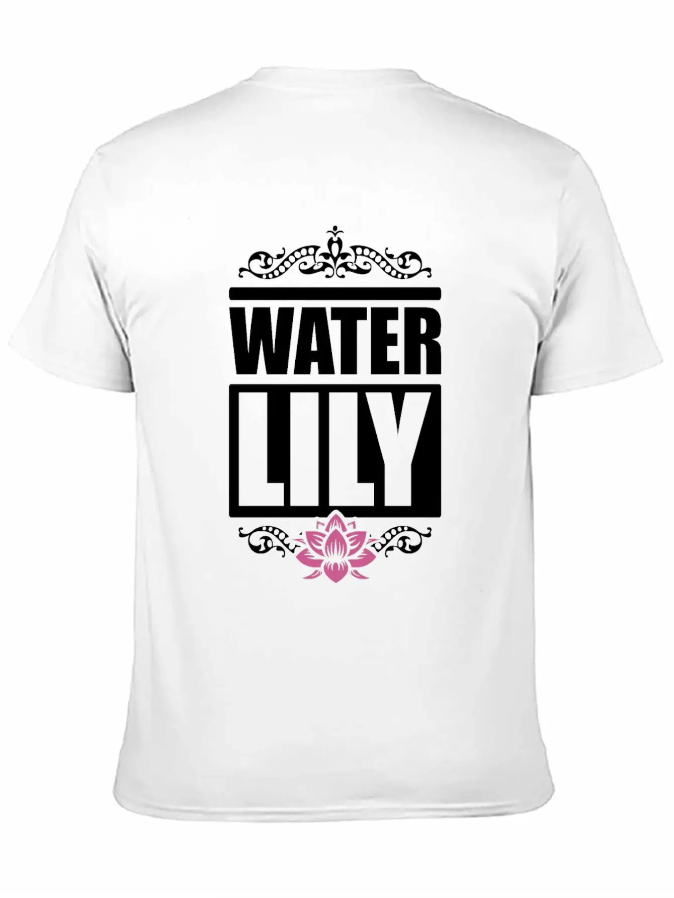 Water Lily Beautiful Flower Summer Girl Essential Cotton Tee For Daily Outfits ¨C Unisex Style