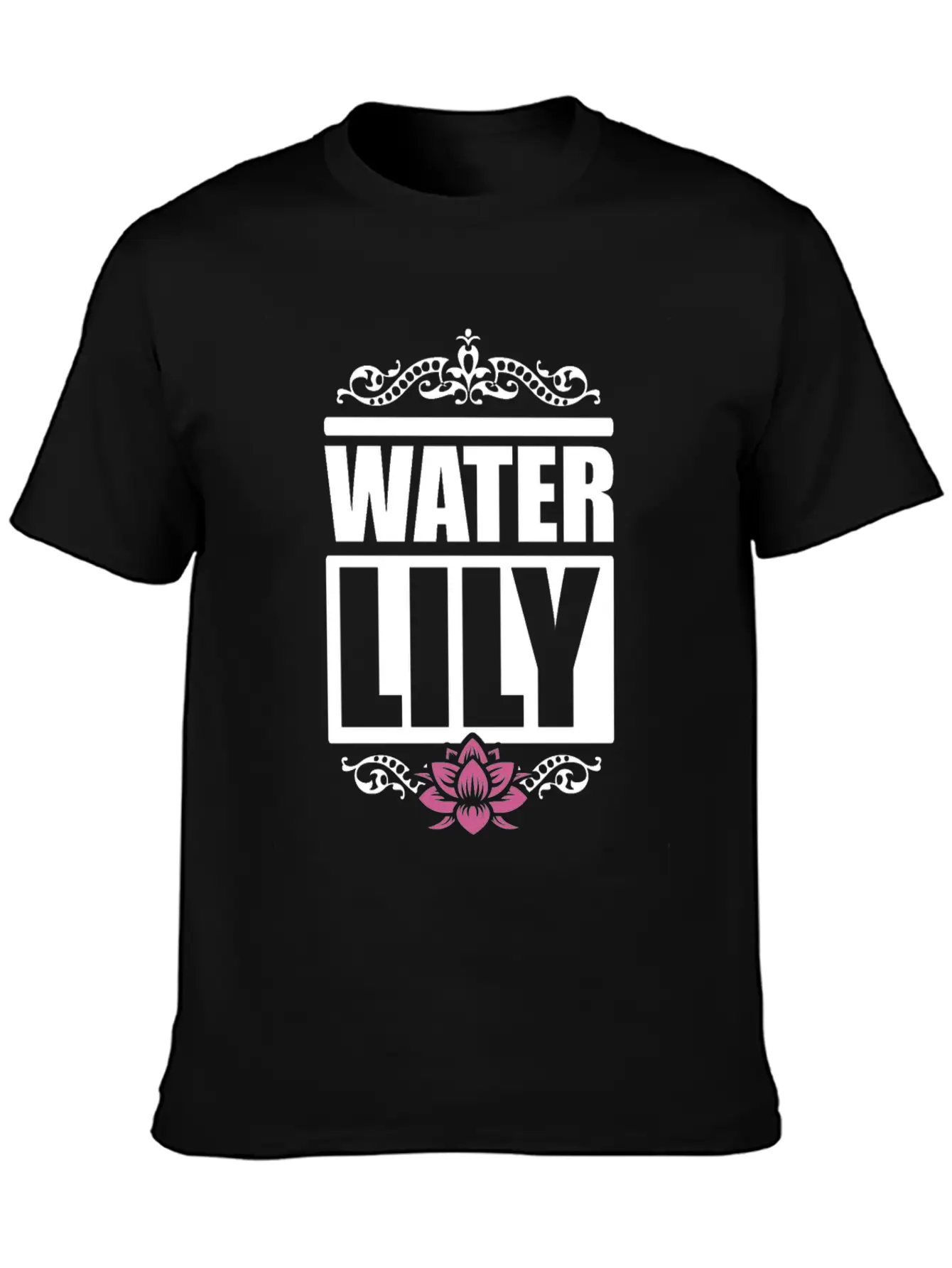 Water Lily Beautiful Flower Summer Girl Essential Cotton Tee For Daily Outfits ¨C Unisex Style