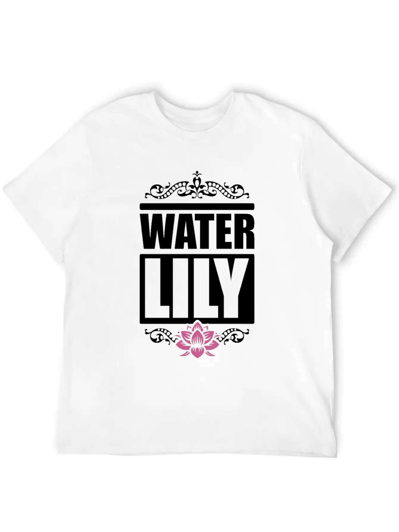 Water Lily Beautiful Flower Summer Girl Essential Cotton Tee For Daily Outfits ¨C Unisex Style