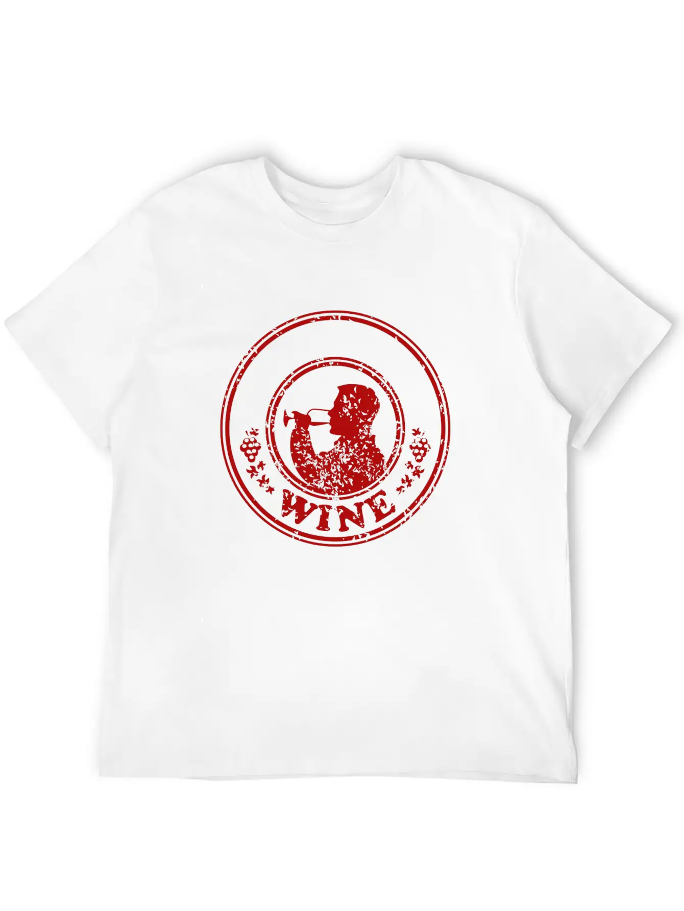 Wein Wine Flasche Glas Bottle Barrels Glasses155 Soft Cotton Short Sleeve Tee ¨C Unisex Wardrobe Staple