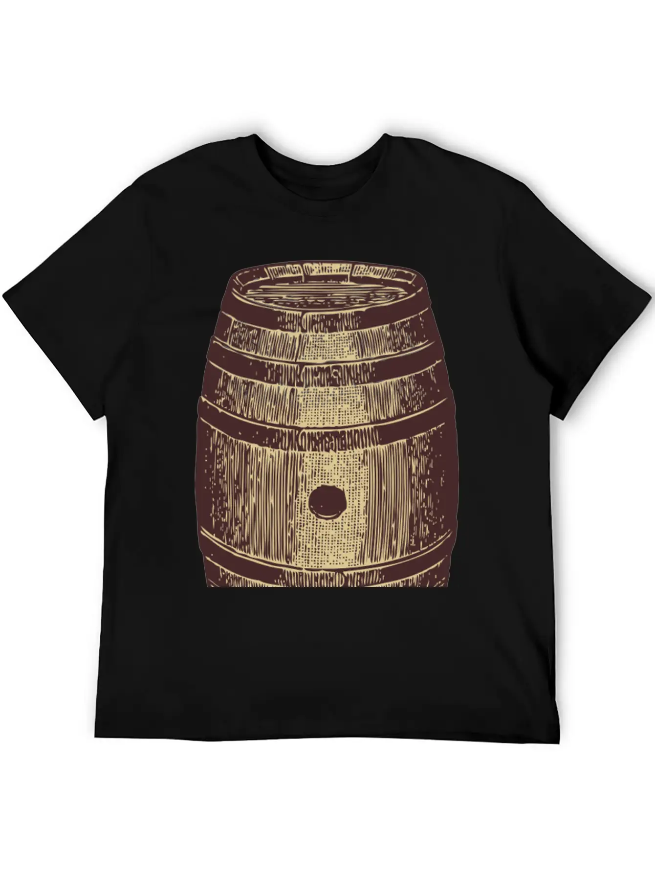 Wein Wine Flasche Glas Bottle Barrels Glasses19 Unisex Casual T-Shirt ¨C Clean Design For Daily Comfort