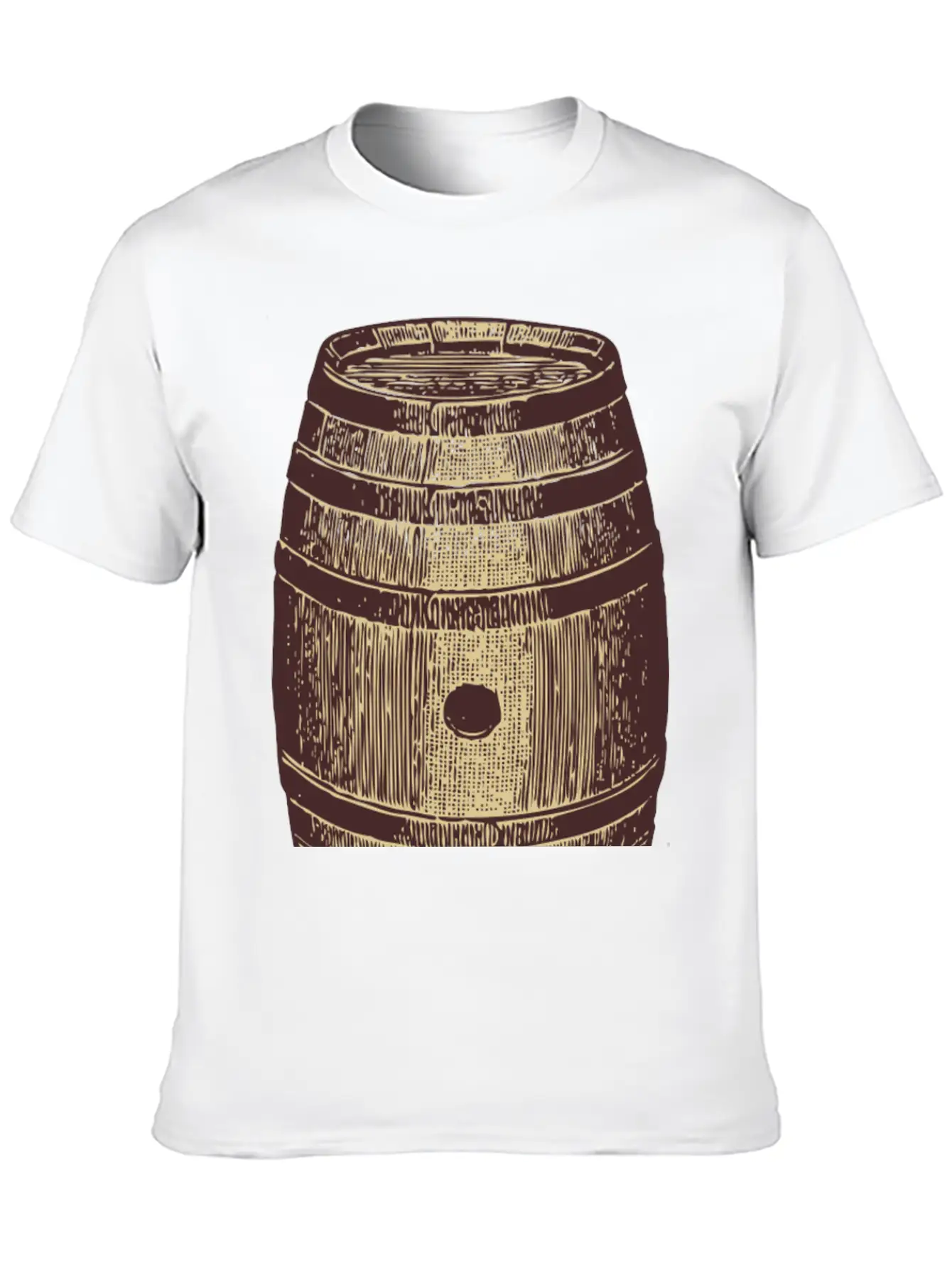 Wein Wine Flasche Glas Bottle Barrels Glasses19 Unisex Casual T-Shirt ¨C Clean Design For Daily Comfort