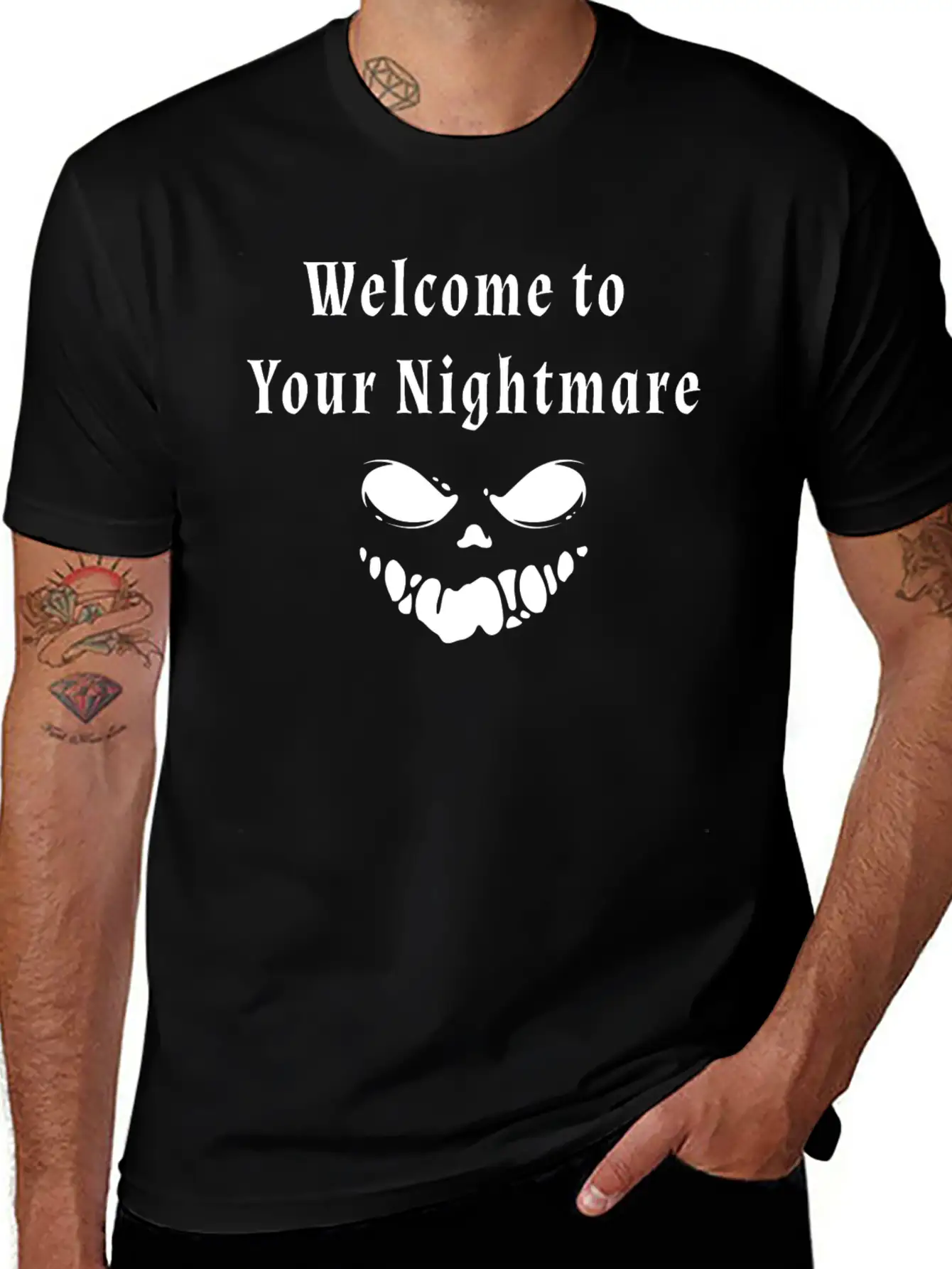 Welcome To Your Nightmare Soft Cotton Short Sleeve Tee ¨C Unisex Wardrobe Staple