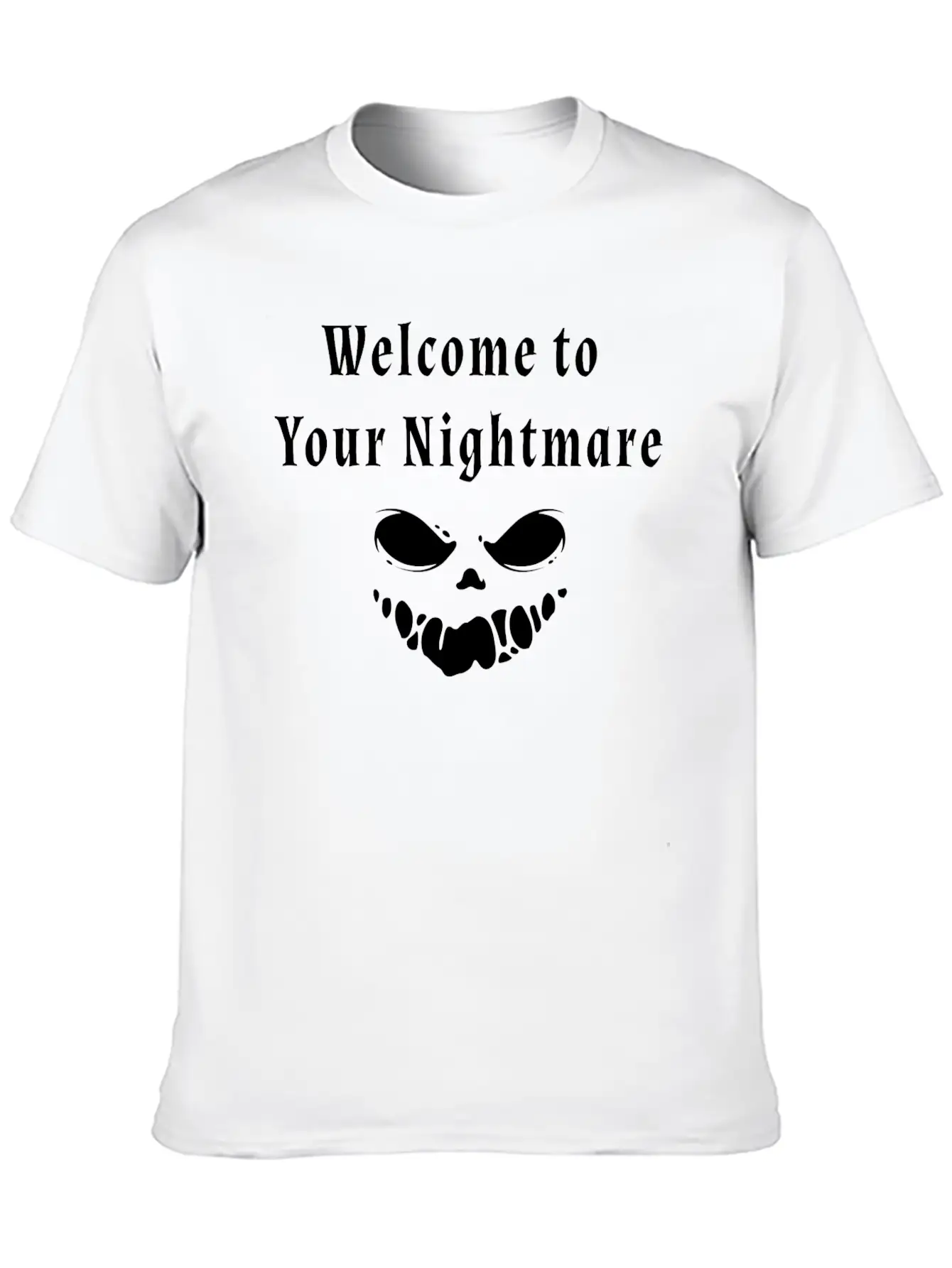 Welcome To Your Nightmare Soft Cotton Short Sleeve Tee ¨C Unisex Wardrobe Staple