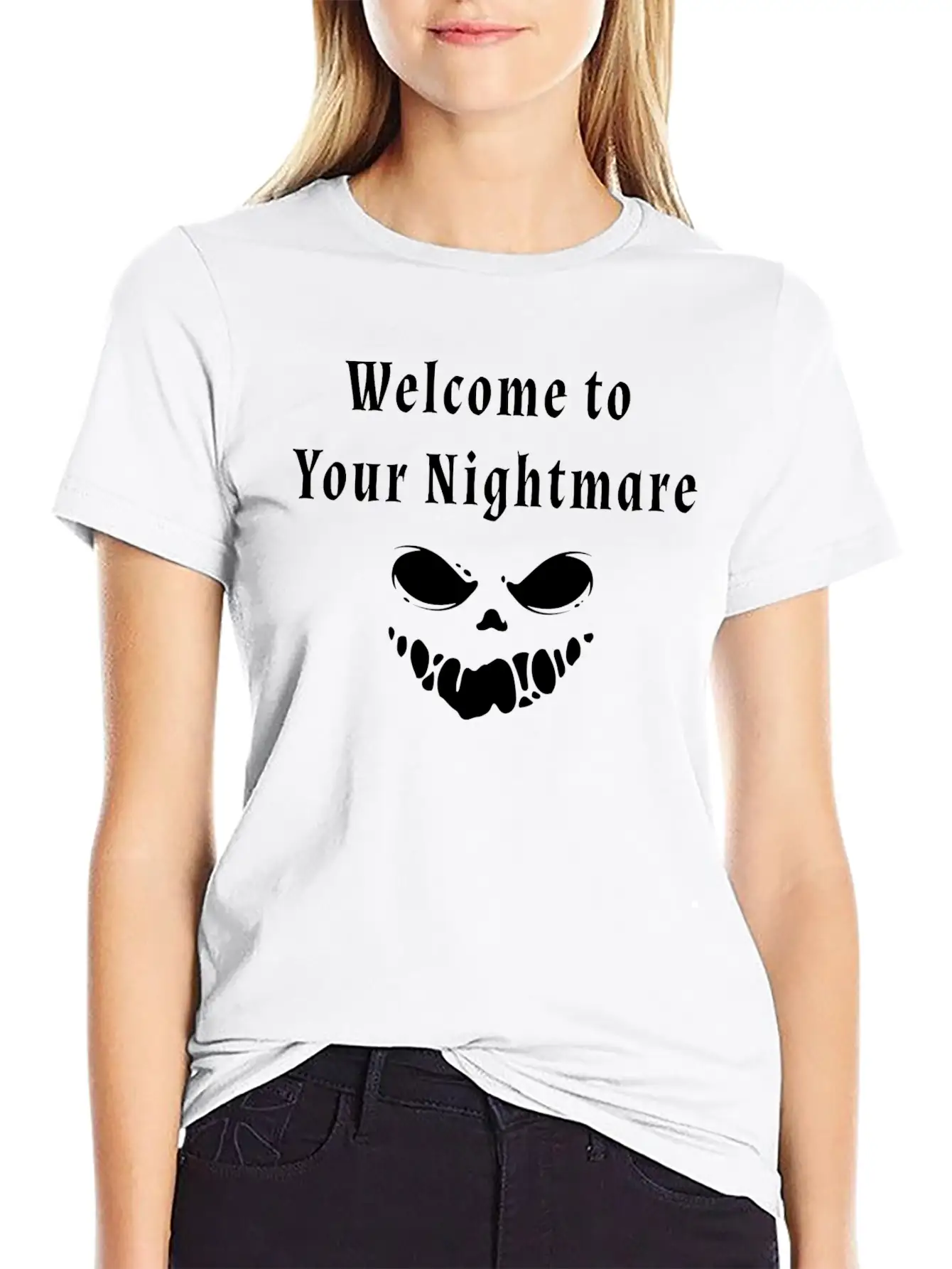 Welcome To Your Nightmare Soft Cotton Short Sleeve Tee ¨C Unisex Wardrobe Staple