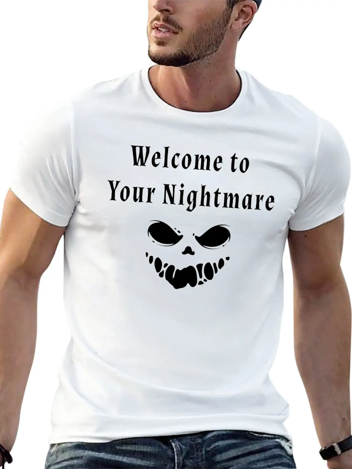 Welcome To Your Nightmare Soft Cotton Short Sleeve Tee ¨C Unisex Wardrobe Staple