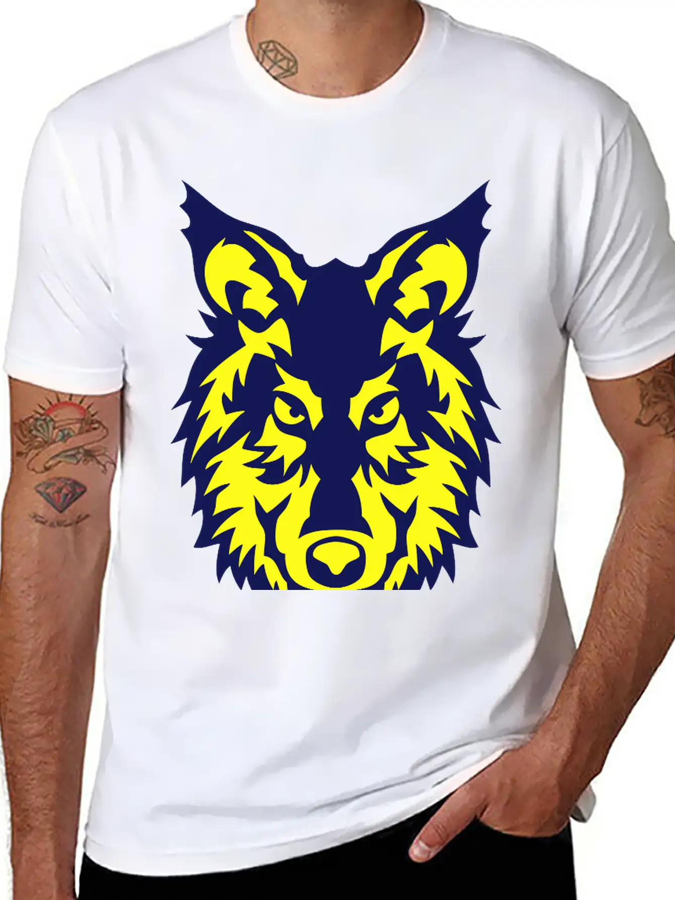 Werewolf Wolf 28 Essential Cotton Tee For Daily Outfits ¨C Unisex Style