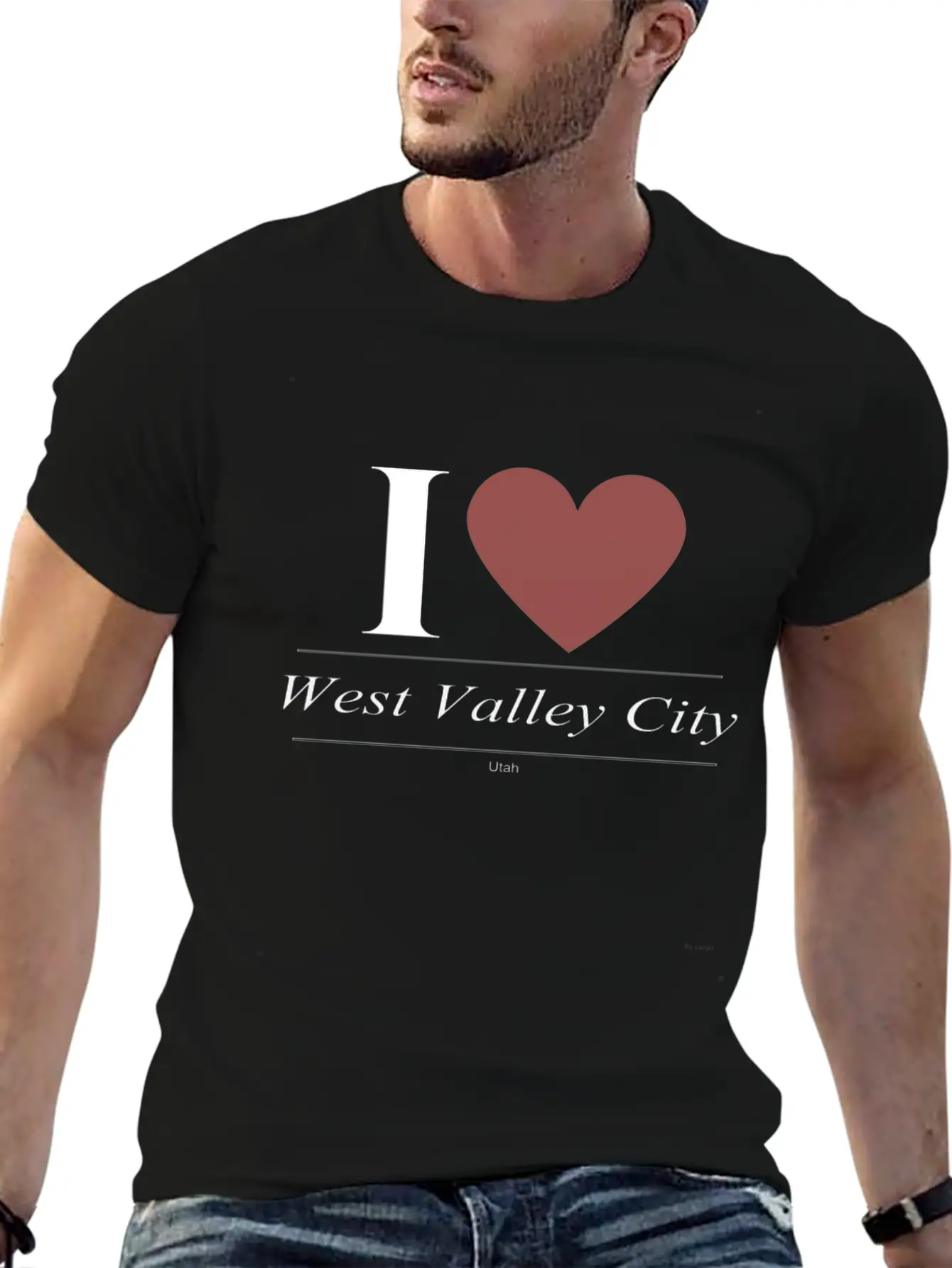 West Valley City Utah UT Utahn Basic Graphic T-Shirt ¨C Daily Comfort In Soft Cotton