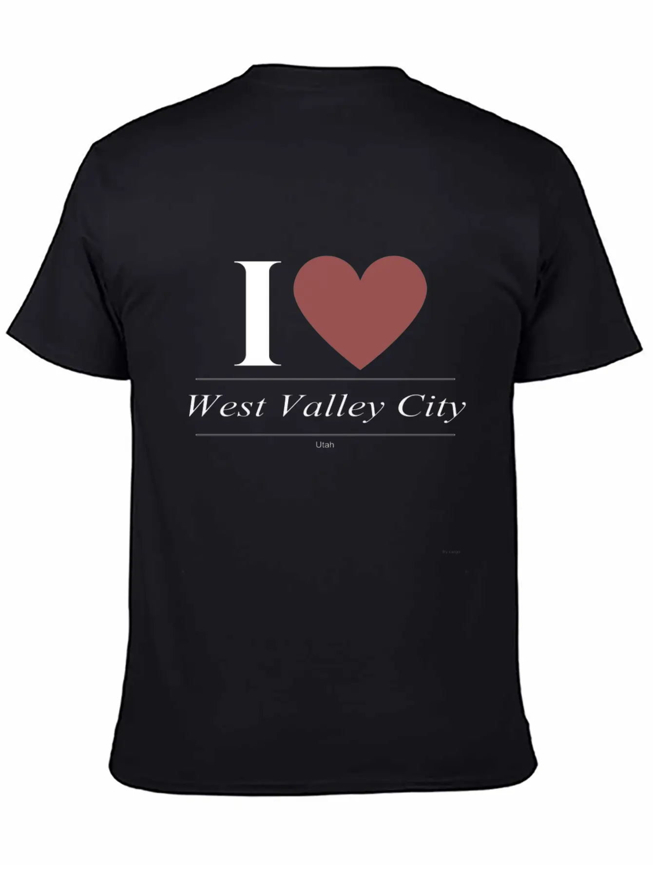 West Valley City Utah UT Utahn Basic Graphic T-Shirt ¨C Daily Comfort In Soft Cotton