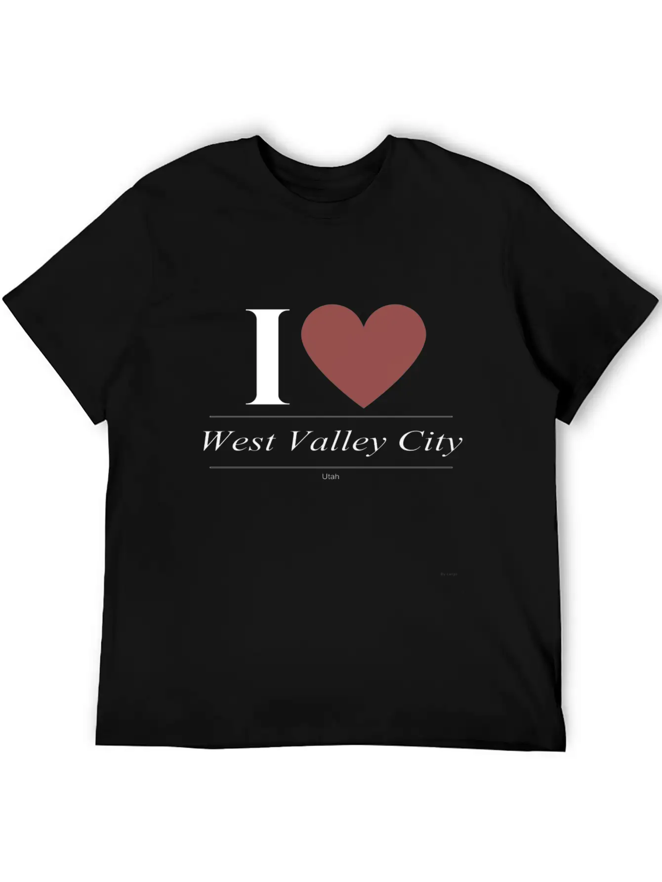 West Valley City Utah UT Utahn Basic Graphic T-Shirt ¨C Daily Comfort In Soft Cotton