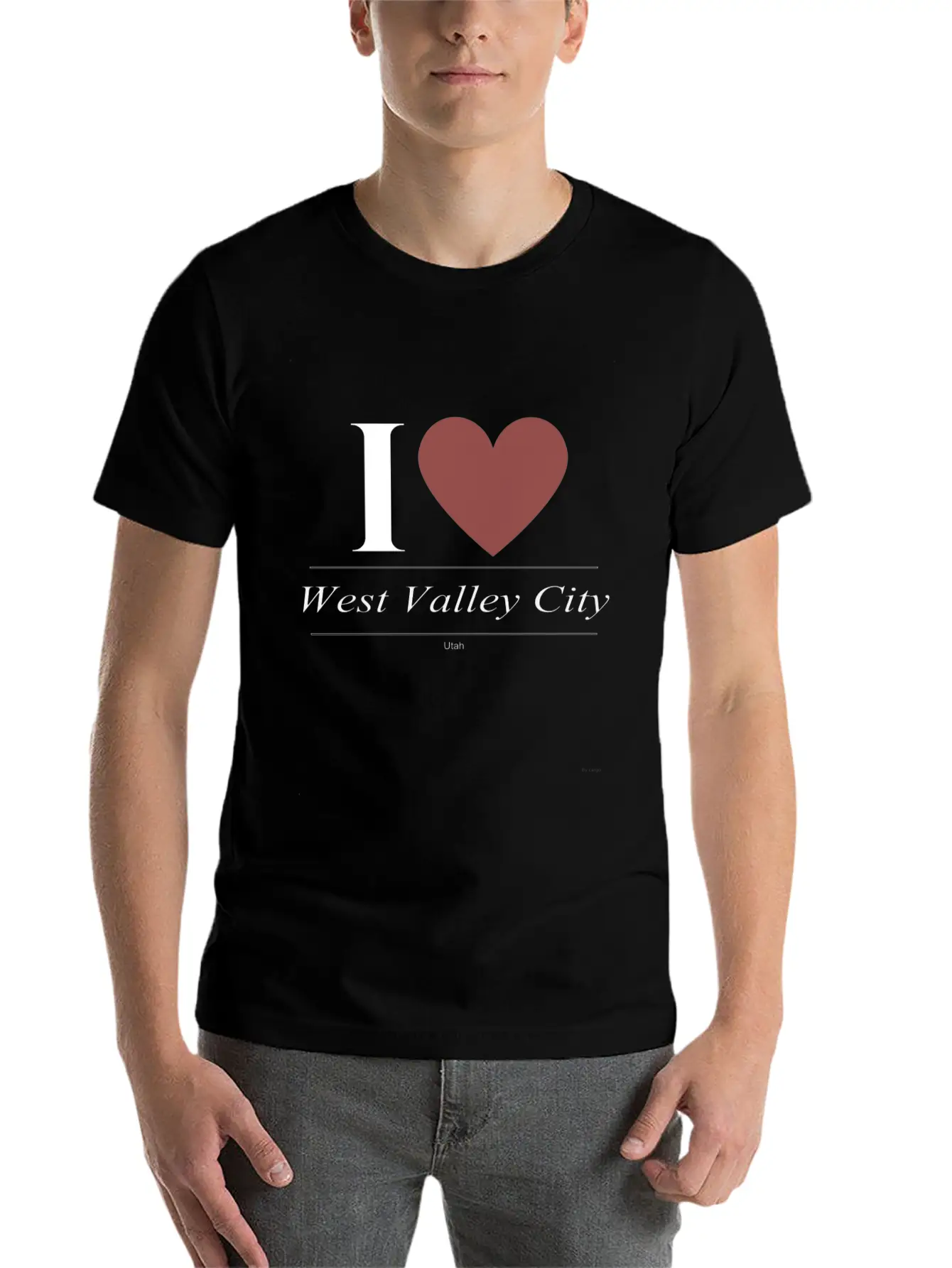 West Valley City Utah UT Utahn Basic Graphic T-Shirt ¨C Daily Comfort In Soft Cotton