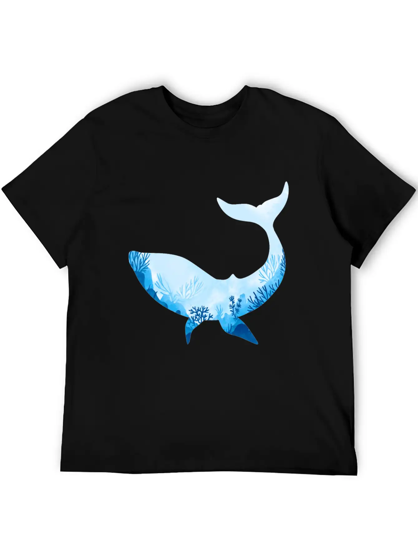 Whale With Ocean Diver Design Love Scuba Diving Basic Graphic T-Shirt ¨C Daily Comfort In Soft Cotton