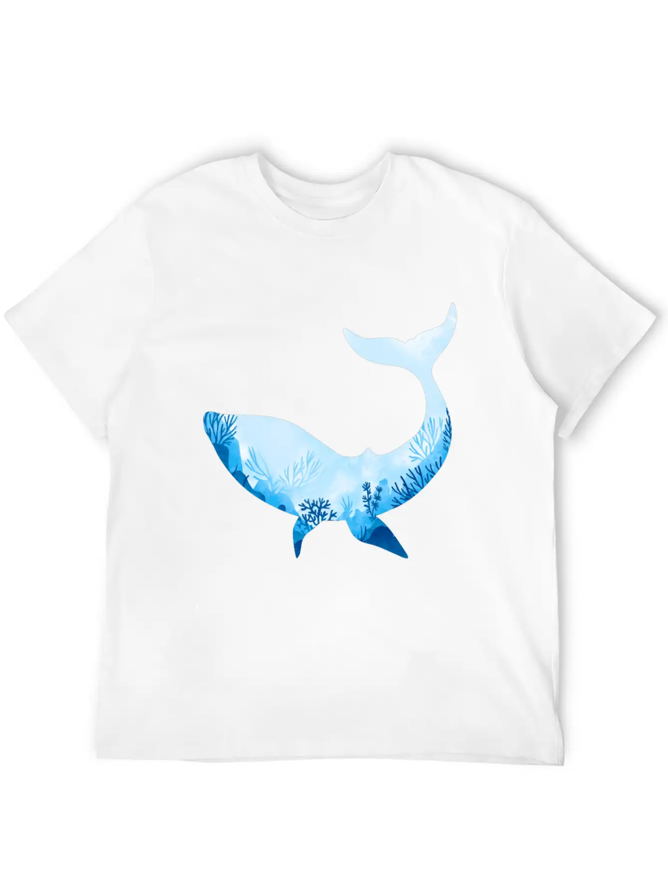 Whale With Ocean Diver Design Love Scuba Diving Basic Graphic T-Shirt ¨C Daily Comfort In Soft Cotton