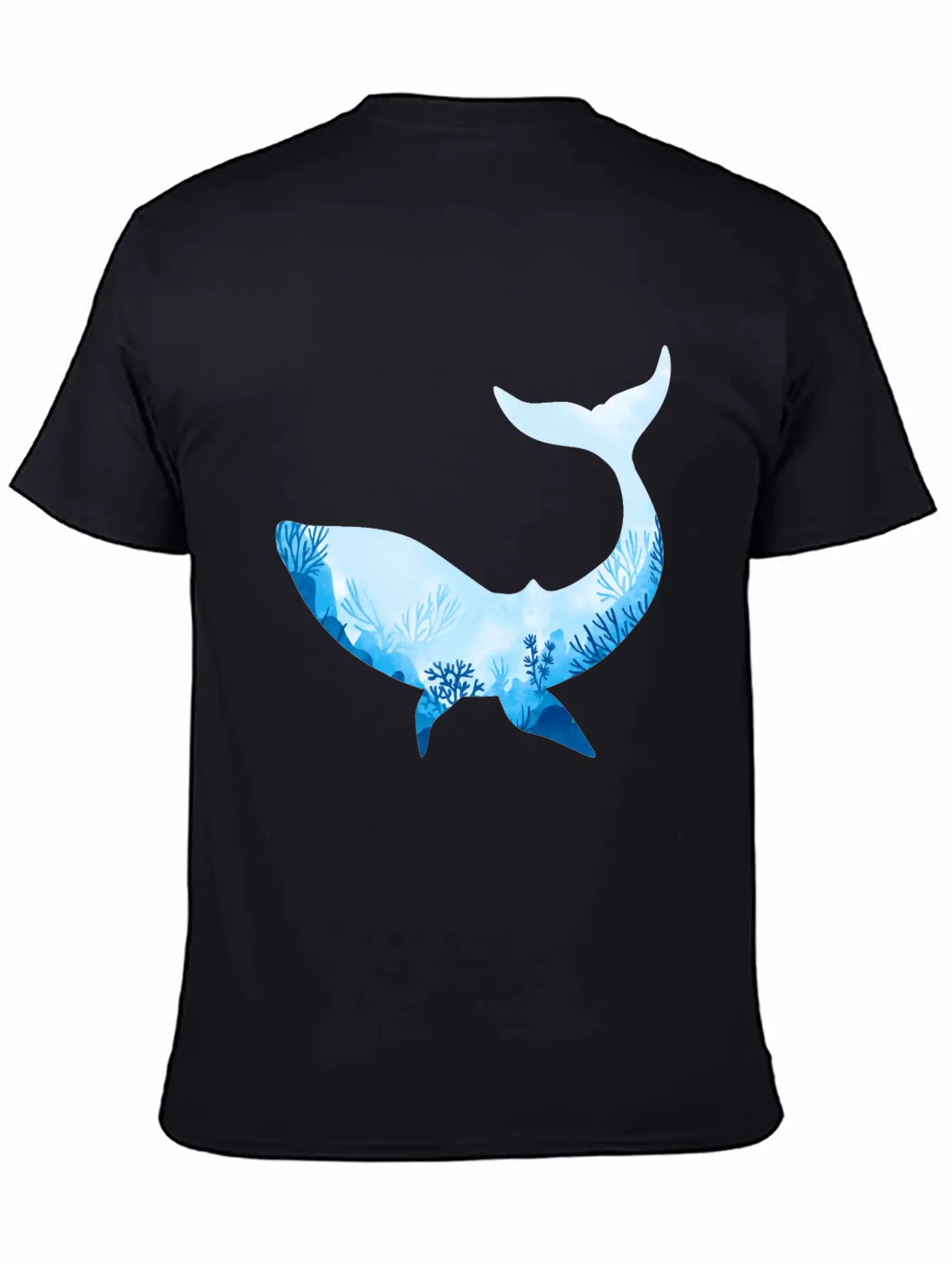 Whale With Ocean Diver Design Love Scuba Diving Basic Graphic T-Shirt ¨C Daily Comfort In Soft Cotton