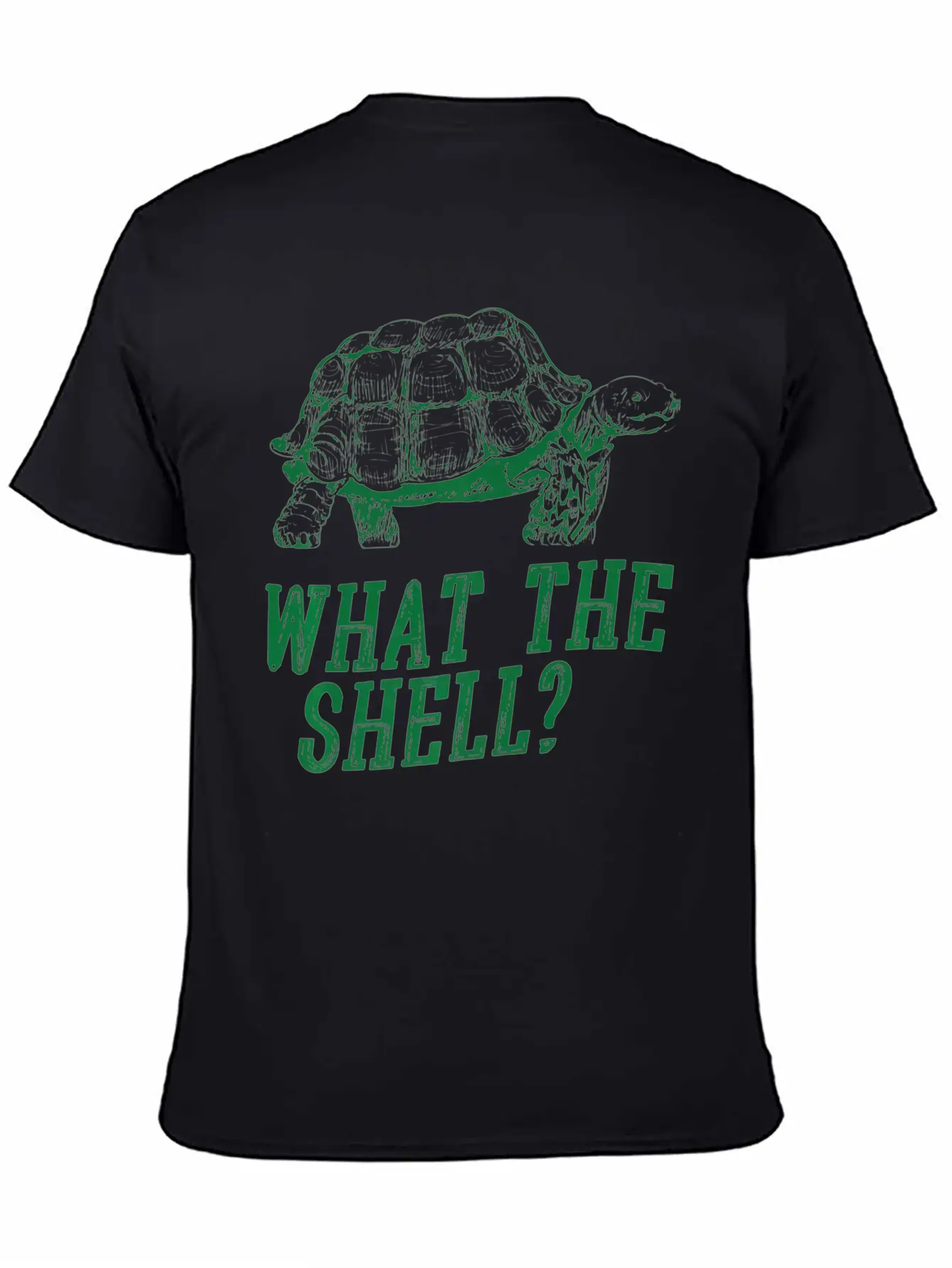 What The Shell Turtley Tortoise Turtle Funny Essential Cotton Tee For Daily Outfits ¨C Unisex Style