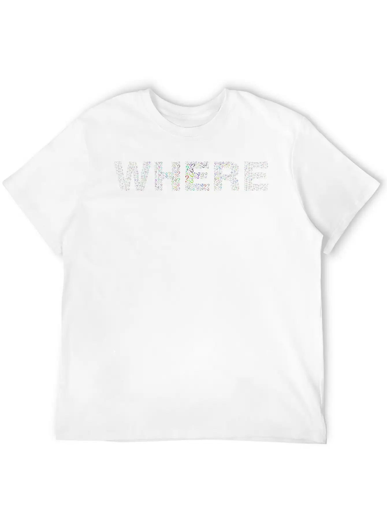 Where Typography Essential Cotton Tee For Daily Outfits ¨C Unisex Style