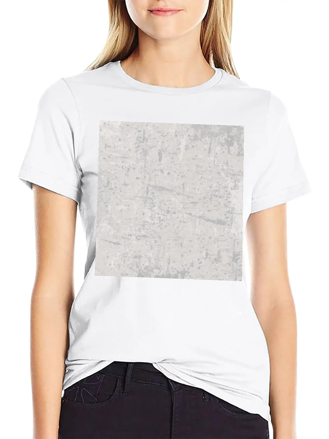 White Grey Art Lover Abstract Artist Painter Soft Cotton Short Sleeve Tee ¨C Unisex Wardrobe Staple