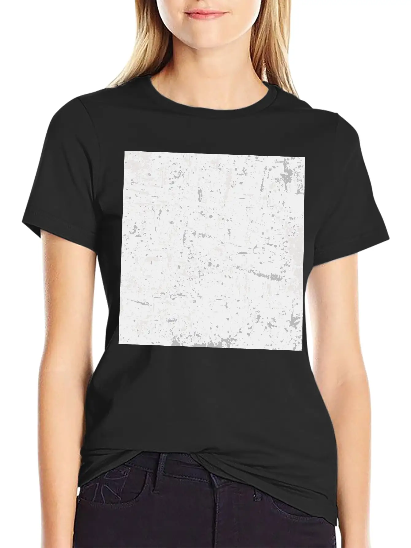 White Grey Art Lover Abstract Artist Painter Soft Cotton Short Sleeve Tee ¨C Unisex Wardrobe Staple