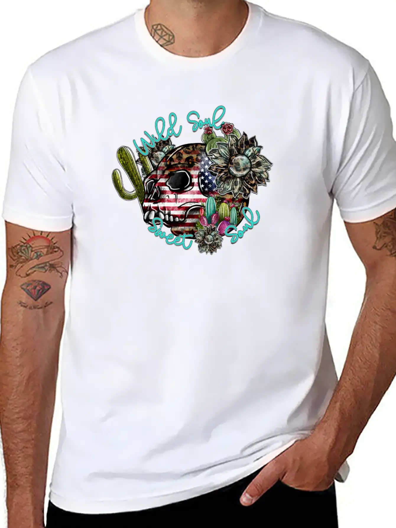 Wild Soul Sweet Soul Basic Graphic T-Shirt ¨C Daily Comfort In Soft Cotton