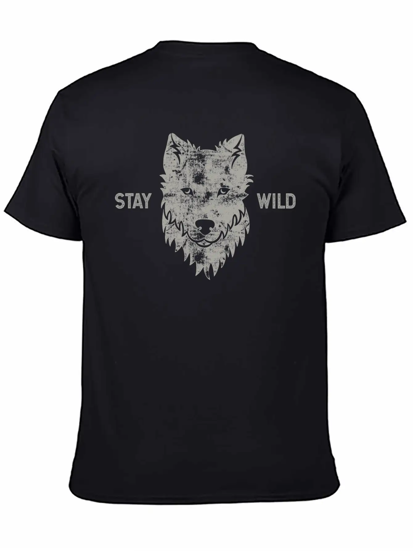Wild Wolf Basic Graphic T-Shirt ¨C Daily Comfort In Soft Cotton
