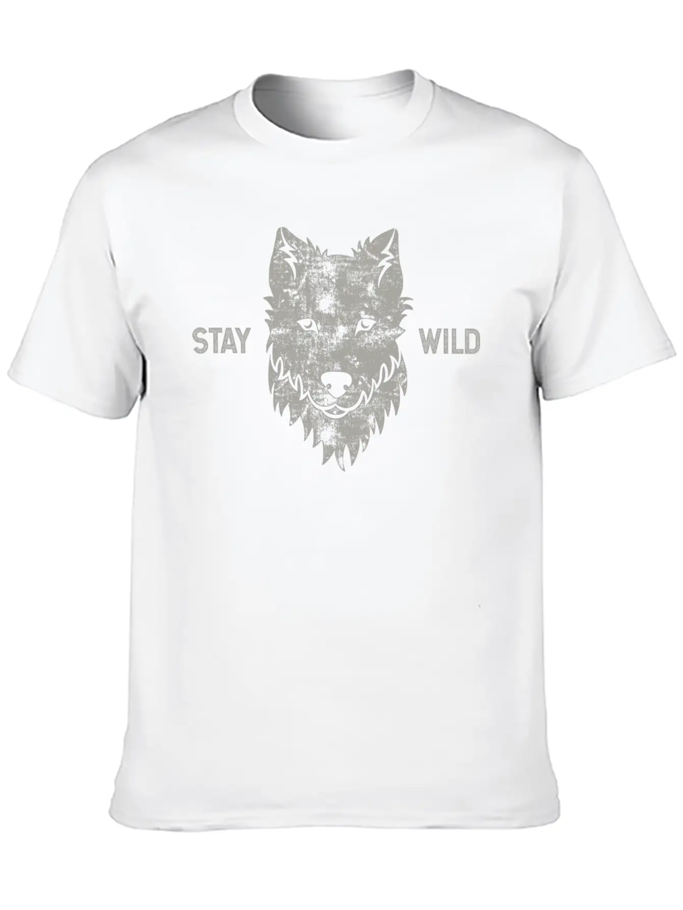 Wild Wolf Basic Graphic T-Shirt ¨C Daily Comfort In Soft Cotton