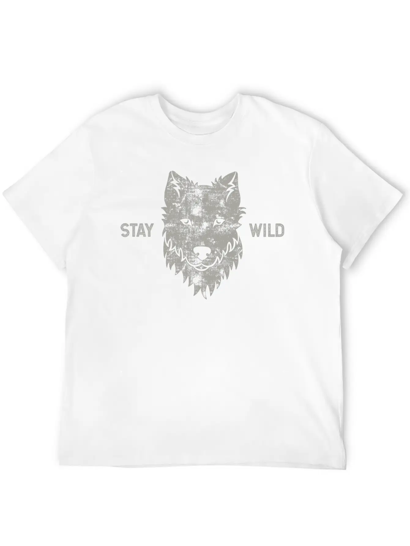 Wild Wolf Basic Graphic T-Shirt ¨C Daily Comfort In Soft Cotton