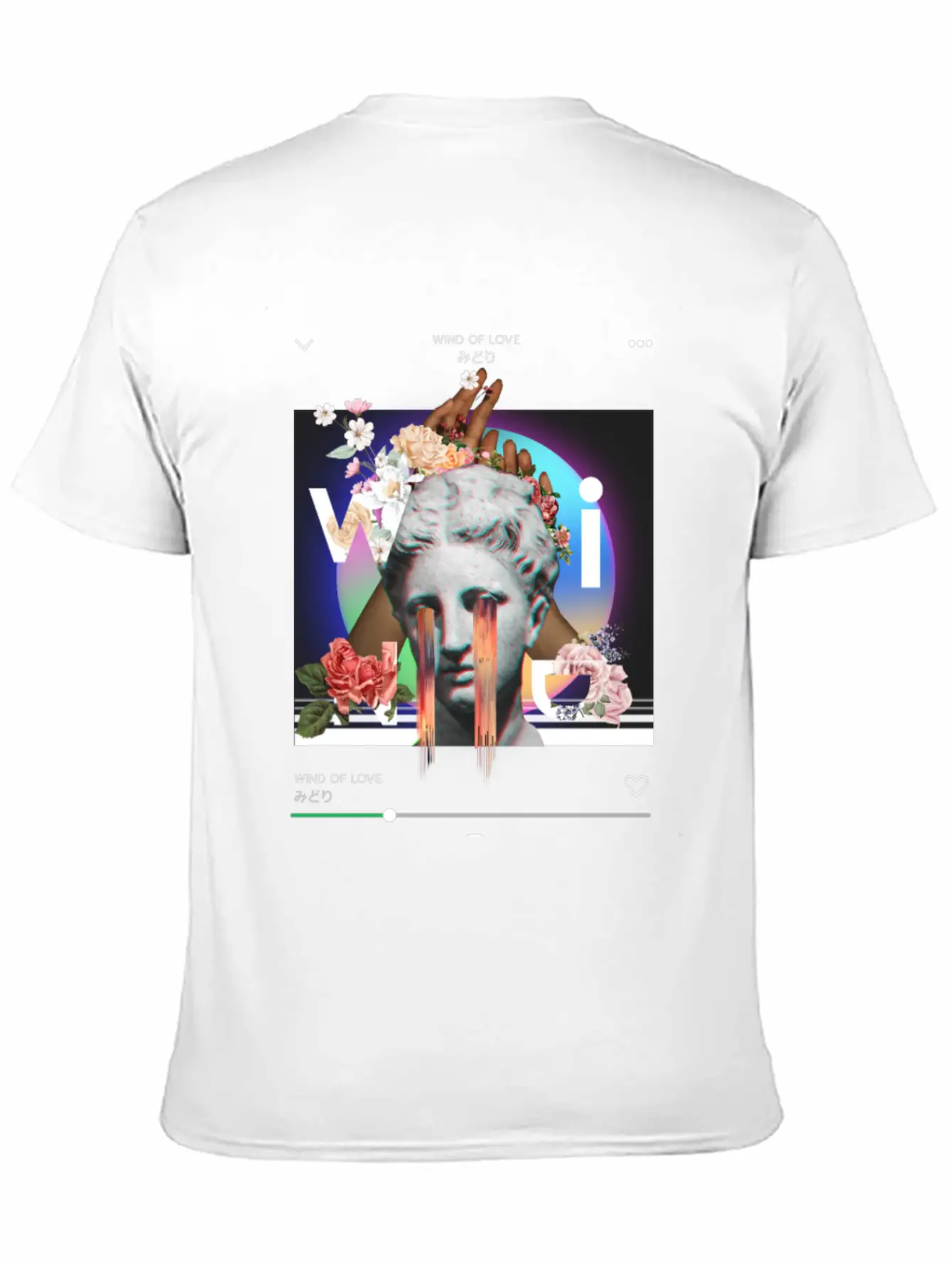 Wind Of Love Collage Art Soft Cotton Short Sleeve Tee ¨C Unisex Wardrobe Staple