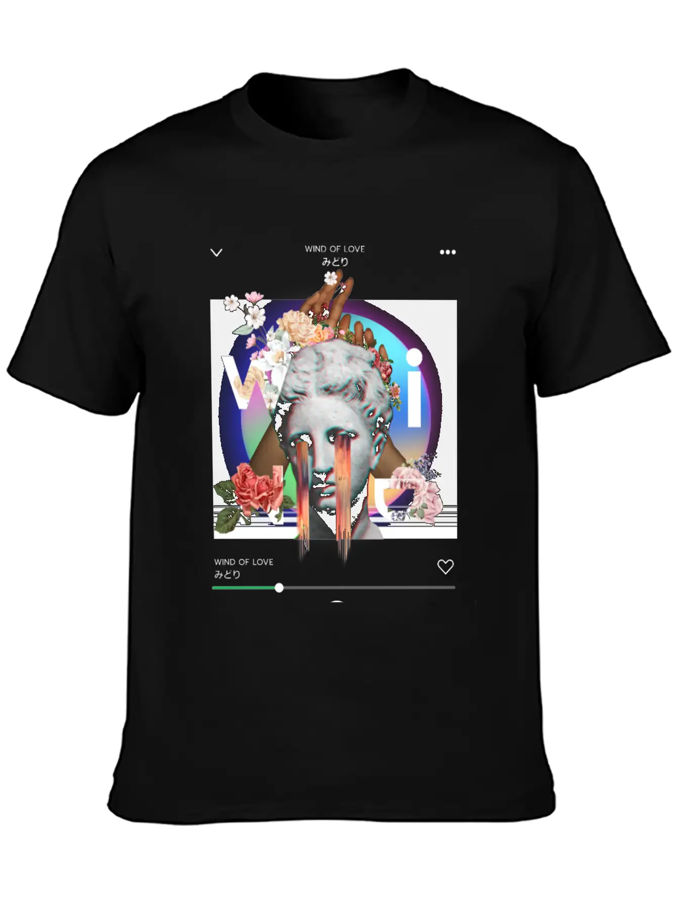 Wind Of Love Collage Art Soft Cotton Short Sleeve Tee ¨C Unisex Wardrobe Staple