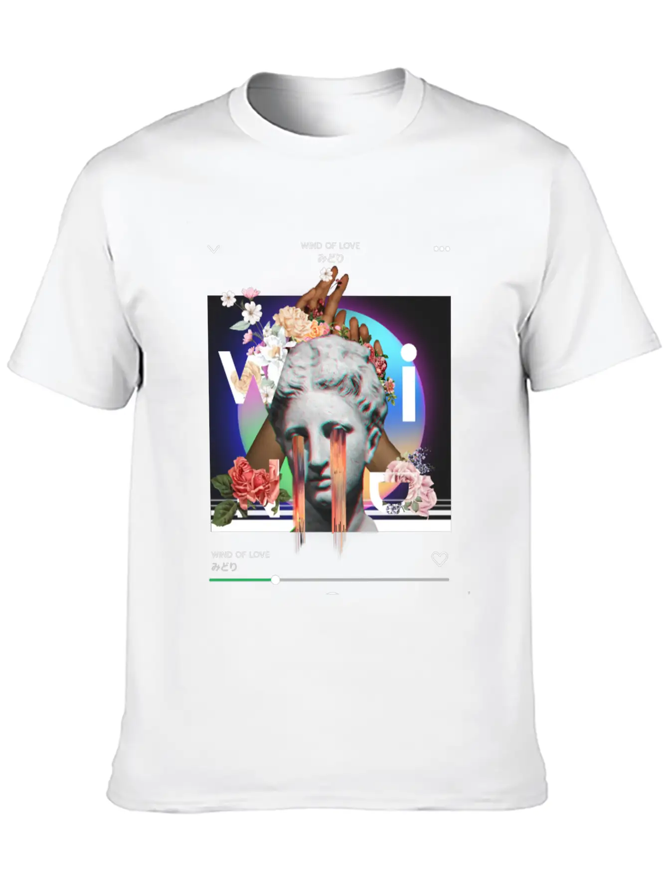 Wind Of Love Collage Art Soft Cotton Short Sleeve Tee ¨C Unisex Wardrobe Staple