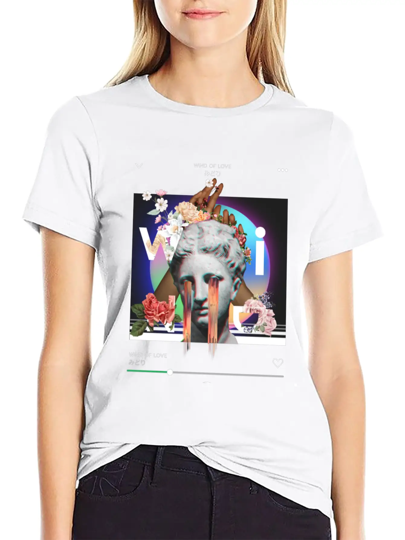 Wind Of Love Collage Art Soft Cotton Short Sleeve Tee ¨C Unisex Wardrobe Staple