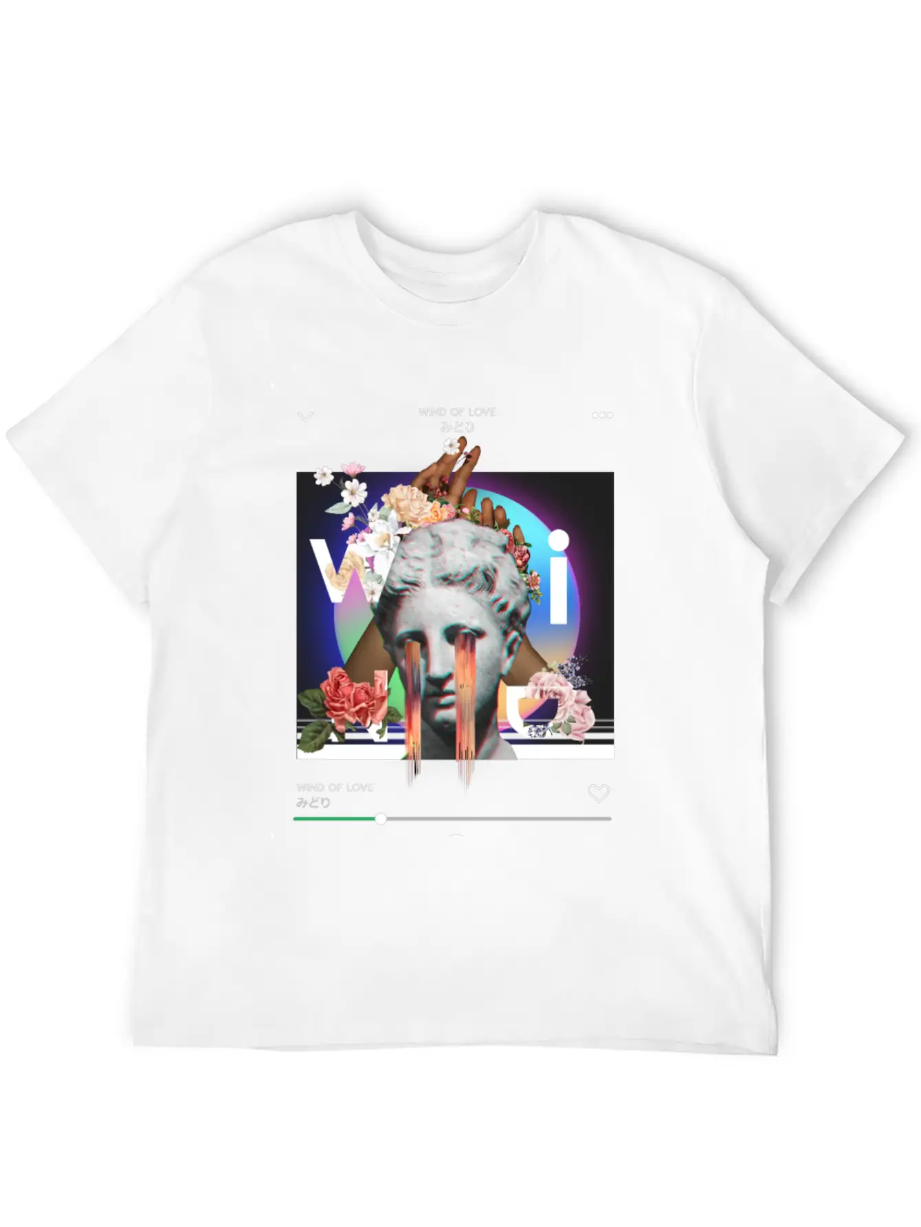 Wind Of Love Collage Art Soft Cotton Short Sleeve Tee ¨C Unisex Wardrobe Staple