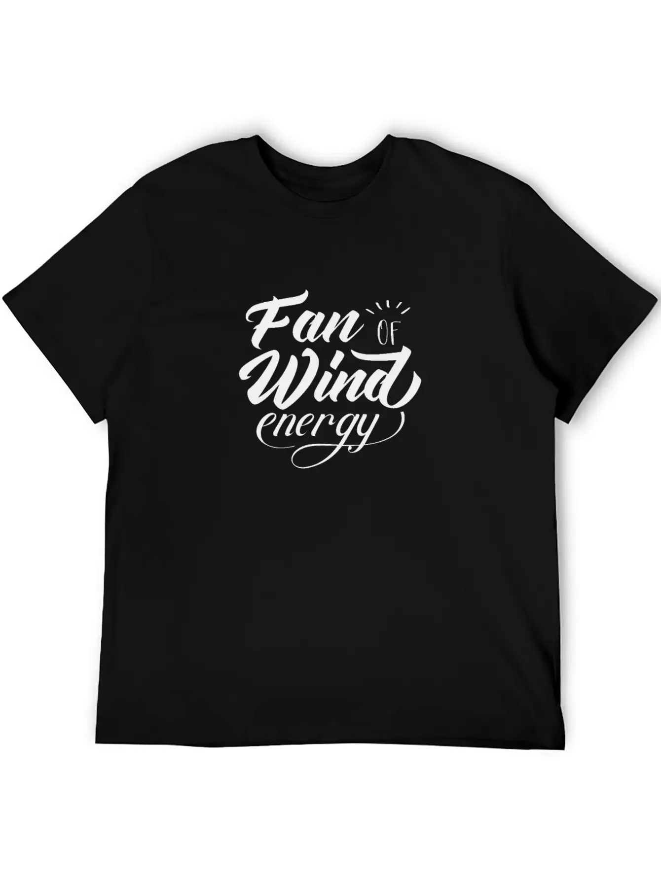 Windmill Wind Power Wind Energy Renewable Green Essential Cotton Tee For Daily Outfits ¨C Unisex Style