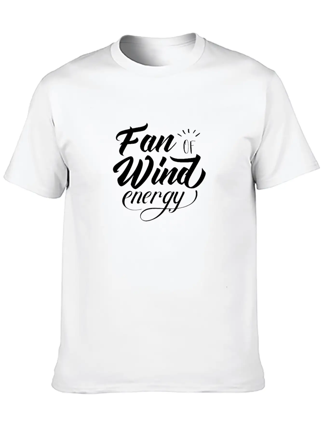 Windmill Wind Power Wind Energy Renewable Green Essential Cotton Tee For Daily Outfits ¨C Unisex Style