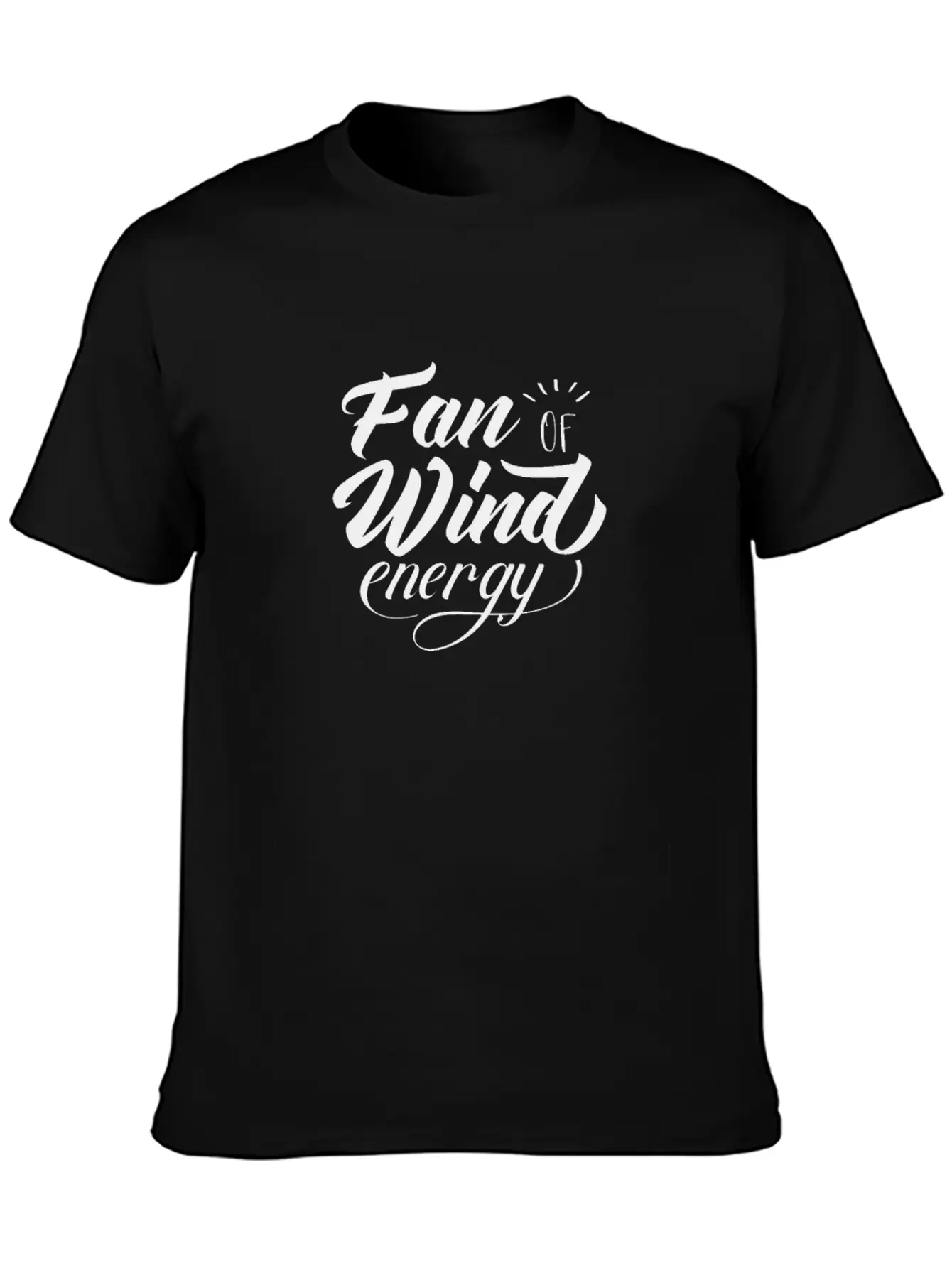 Windmill Wind Power Wind Energy Renewable Green Essential Cotton Tee For Daily Outfits ¨C Unisex Style