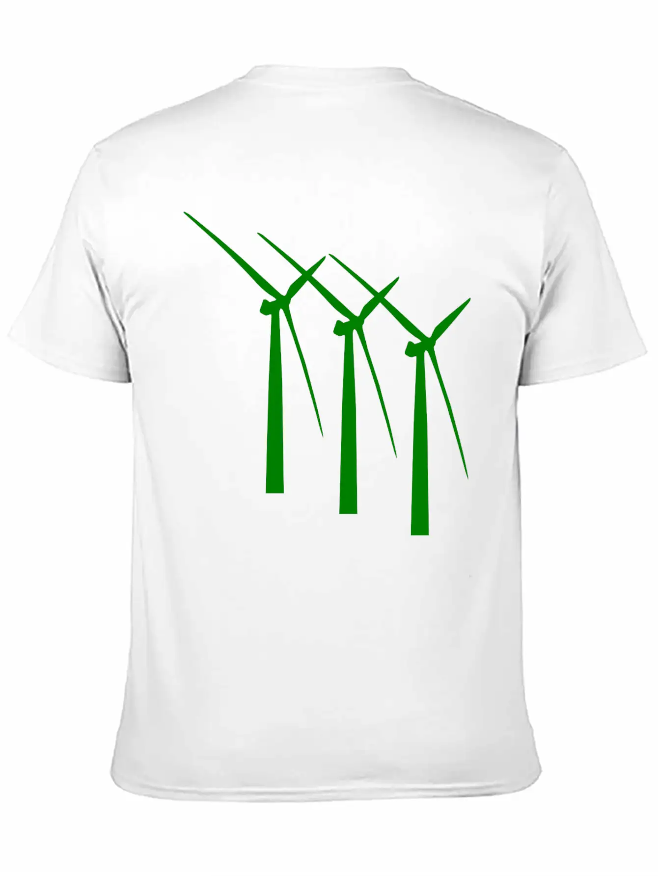 Windmill Windmuehle Wind Turbine Windrad41 Basic Graphic T-Shirt ¨C Daily Comfort In Soft Cotton
