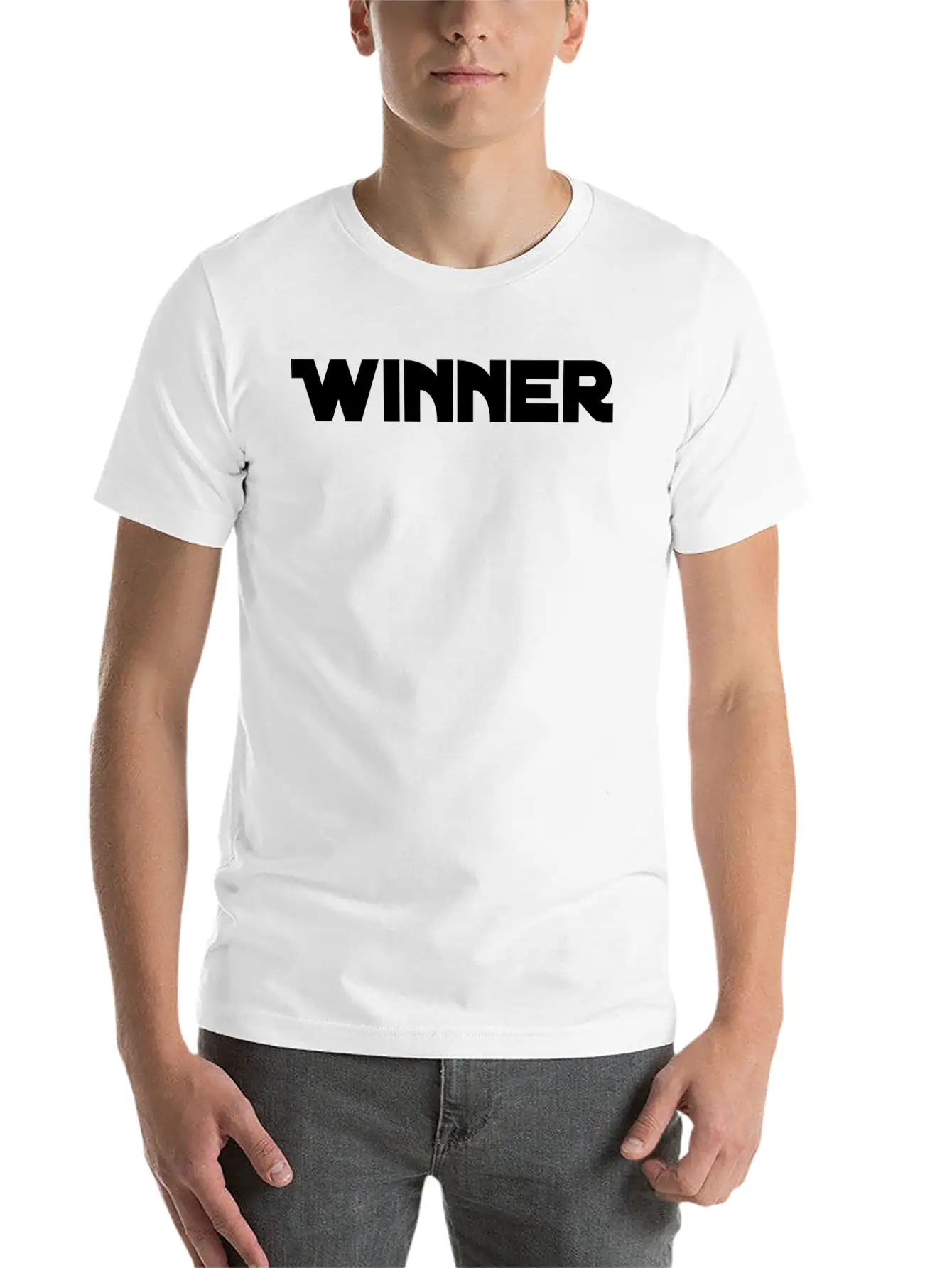 Winner Essential Cotton Tee For Daily Outfits ¨C Unisex Style