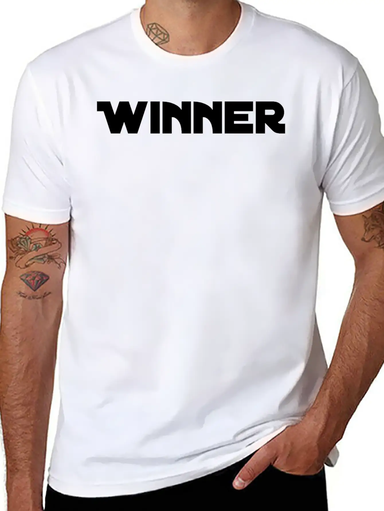 Winner Essential Cotton Tee For Daily Outfits ¨C Unisex Style