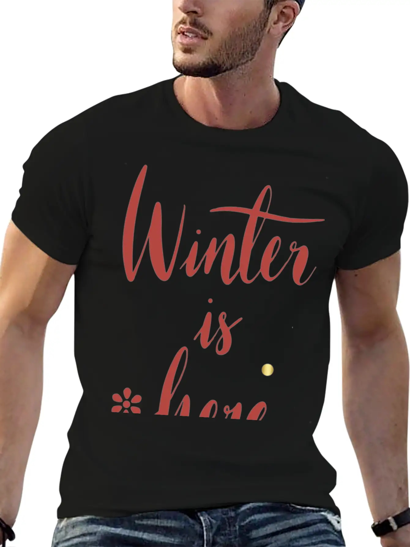 Winter Weather Soft Cotton Short Sleeve Tee ¨C Unisex Wardrobe Staple