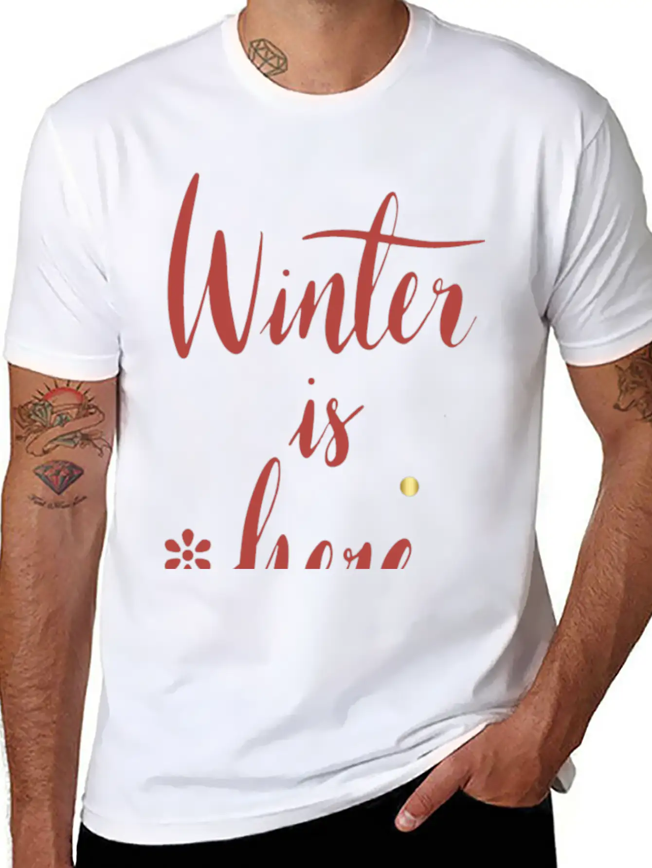 Winter Weather Soft Cotton Short Sleeve Tee ¨C Unisex Wardrobe Staple