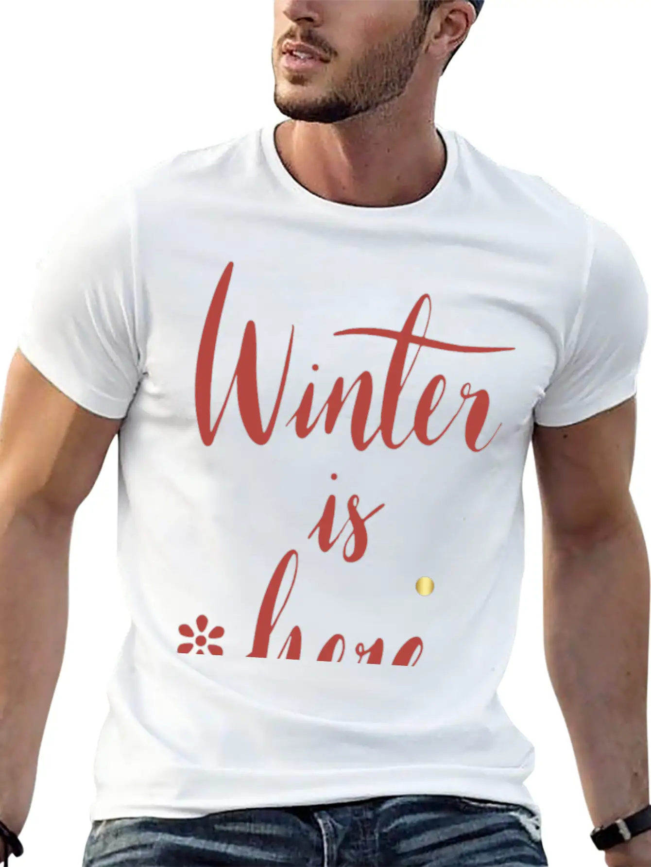 Winter Weather Soft Cotton Short Sleeve Tee ¨C Unisex Wardrobe Staple