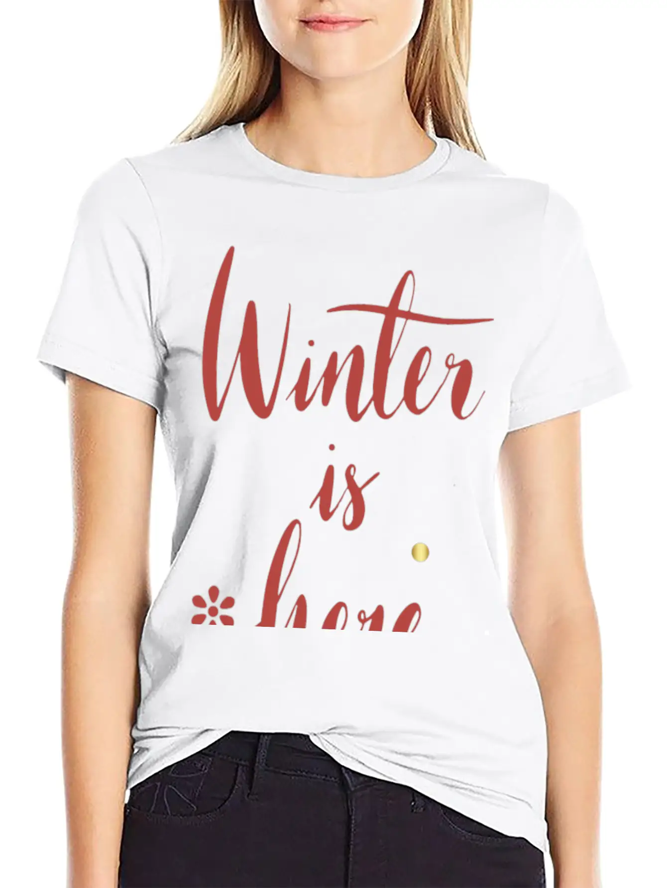 Winter Weather Soft Cotton Short Sleeve Tee ¨C Unisex Wardrobe Staple