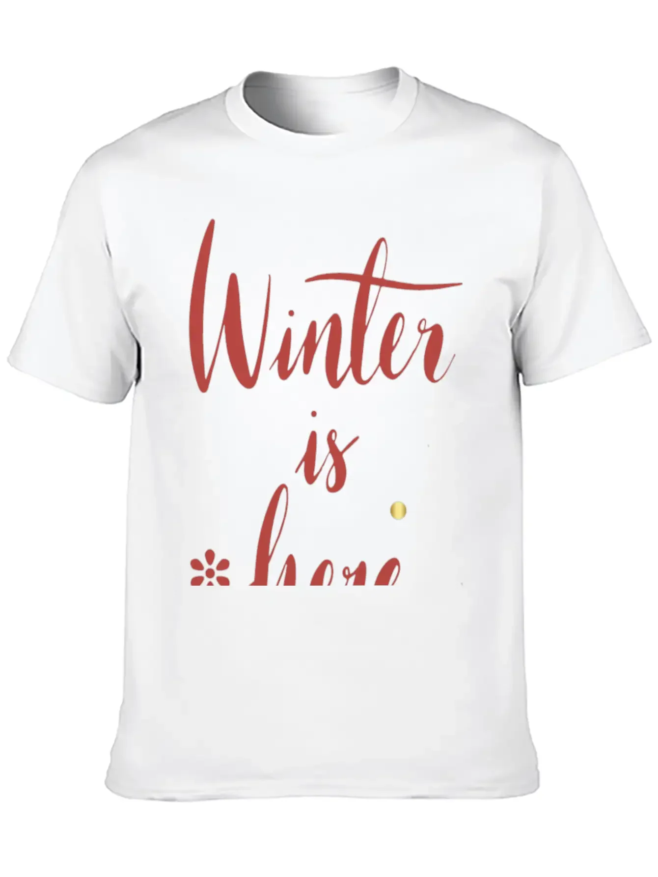 Winter Weather Soft Cotton Short Sleeve Tee ¨C Unisex Wardrobe Staple