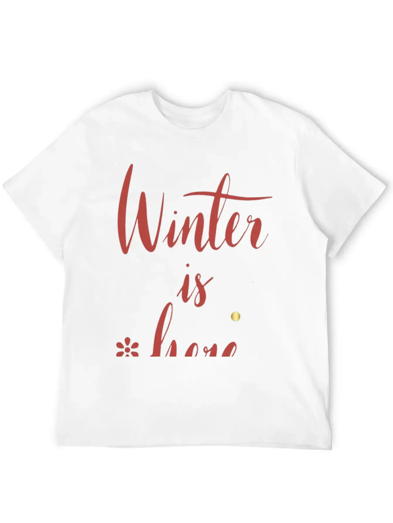Winter Weather Soft Cotton Short Sleeve Tee ¨C Unisex Wardrobe Staple